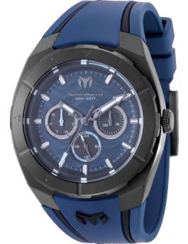 TechnoMarine Cruise - Legend TM-125022 Orologio da Uomo - Movimento al Quarzo - Acciaio Inossidabile con Quadrante Blu - 43 mm