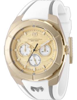 TechnoMarine Cruise - Legend TM-125026 Orologio da Uomo - Movimento al Quarzo - Acciaio Inossidabile con Quadrante Dorato - 43 mm