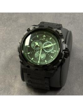 Invicta Coalition Forces 49202 Reloj de Hombre - Movimiento de Cuarzo - Acero Inoxidable con Esfera Negra - 50 mm