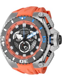 Invicta Sea Hunter 49626 Orologio da Uomo - Movimento al Quarzo - Acciaio Inossidabile con Quadrante Grigio - 57 mm