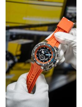 Invicta Sea Hunter 49626 Relógio Masculino - Movimento Quartz - Aço Inoxidável com Mostrador Cinza - 57 mm