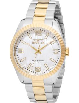 Invicta Specialty 49749 Rel&oacute;gio Masculino - Movimento de Quartzo - A&ccedil;o Inoxid&aacute;vel com Mostrador de P&eacute;rola - 43 mm