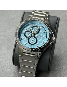 Invicta Aviator 50104 Relógio Masculino - Movimento de Quartzo - Aço Inoxidável com Mostrador Azul - 44 mm
