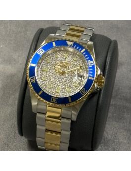 Invicta Pro Diver 50279 Reloj de Hombre - Movimiento Mecánico - Acero Inoxidable con Esfera Plateada - 40 mm