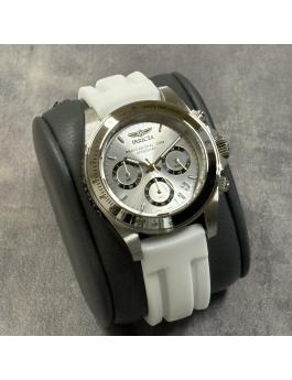 Invicta Speedway 50488 Men's Watch - Quartz Movement - Stainless Steel with Silver Dial - 40 mm