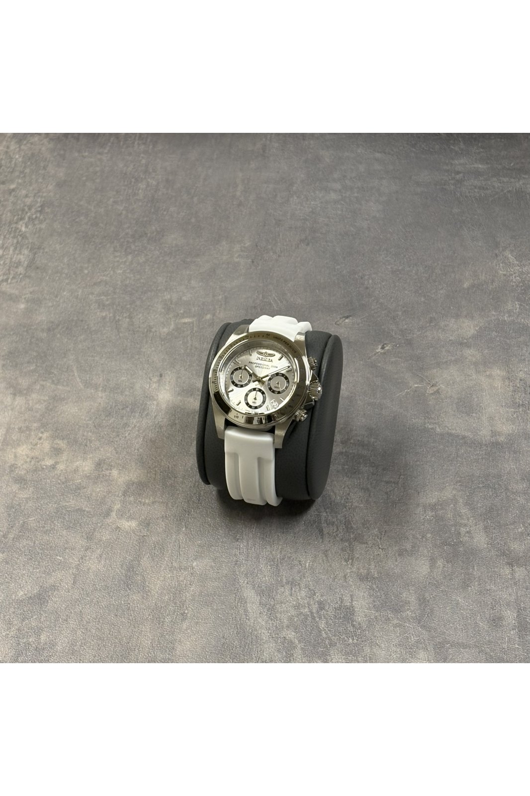 Invicta Speedway 50488 Men's Watch - Quartz Movement - Stainless Steel with Silver Dial - 40 mm