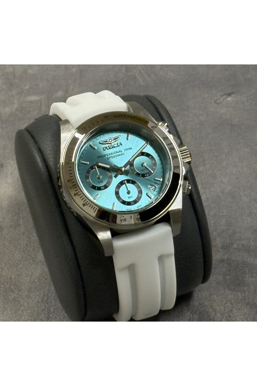 Invicta Speedway 50489 Men's Watch - Quartz Movement - Stainless Steel with Blue Dial - 40 mm