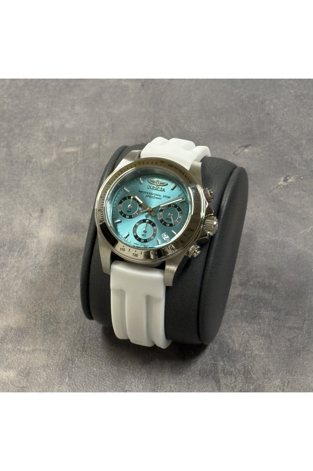 Invicta Speedway 50489 Men's Watch - Quartz Movement - Stainless Steel with Blue Dial - 40 mm