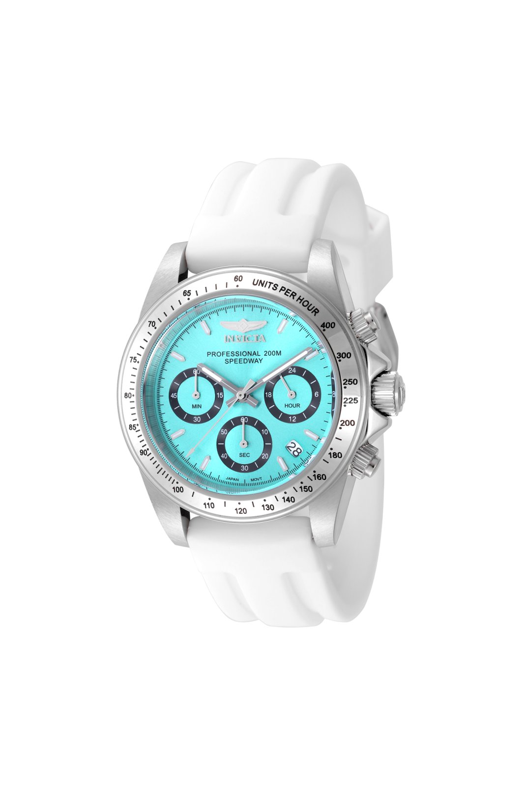 Invicta Speedway 50489 Men's Watch - Quartz Movement - Stainless Steel with Blue Dial - 40 mm