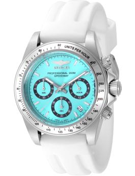 Invicta Speedway 50489 Men's Watch - Quartz Movement - Stainless Steel with Blue Dial - 40 mm
