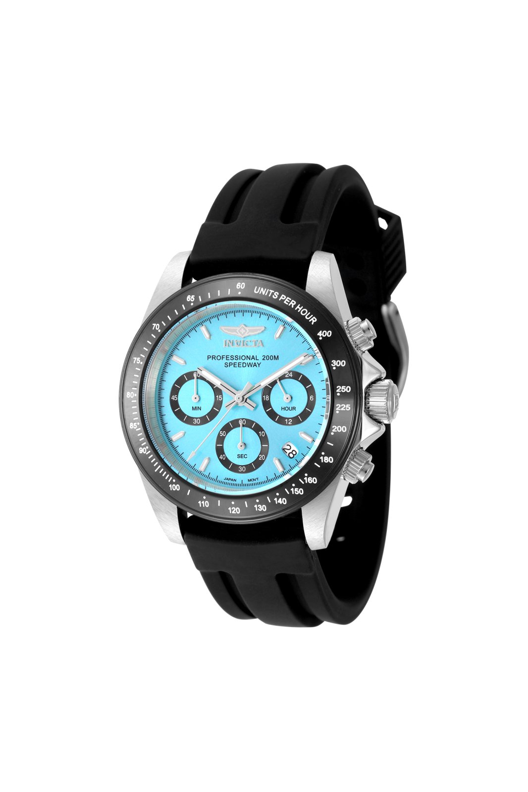 Invicta Speedway 50490 Men's Watch - Quartz Movement - Stainless Steel with Blue Dial - 40 mm