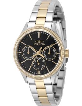 Invicta Specialty 49958 unisex hodinky - Quartz Hnutí - Nerezová Ocel s Černým Ciferníkem - 42 mm