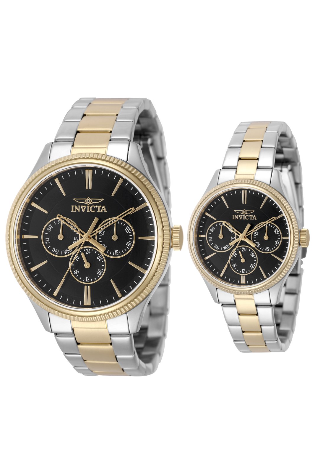 Invicta Specialty 49958 unisex hodinky - Quartz Hnutí - Nerezová Ocel s Černým Ciferníkem - 42 mm