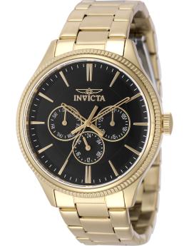 Invicta Specialty 49959 Orologio Unisex - Movimento al Quarzo - Acciaio Inossidabile con Quadrante Nero - 42 mm