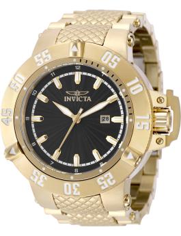 Invicta Subaqua- Noma III 50048 Relógio Masculino - Movimento de Quartzo - Aço Inoxidável com Mostrador Preto - 50 mm