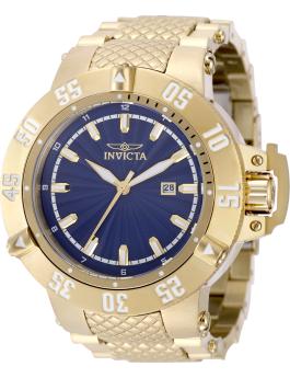 Invicta Subaqua- Noma III 50051 Relógio Masculino - Movimento de Quartzo - Aço Inoxidável com Mostrador Azul - 50 mm