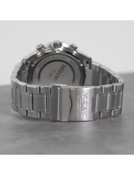 Invicta Aviator 50500 Relógio Masculino - Movimento Quartz - Aço Inoxidável com Mostrador Vermelho - 50 mm