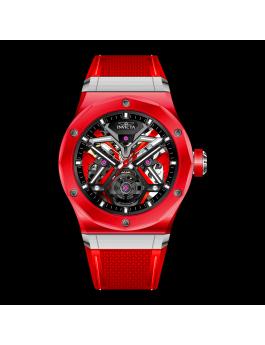 Invicta Celestial 69542 Herrenuhr - Mechanisches Uhrwerk - K9 Glas mit schwarzem Zifferblatt - 45 mm