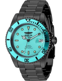 Invicta Pro Diver 49912 Orologio da Uomo - Movimento Automatico - Acciaio Inossidabile con Quadrante Blu - 40 mm