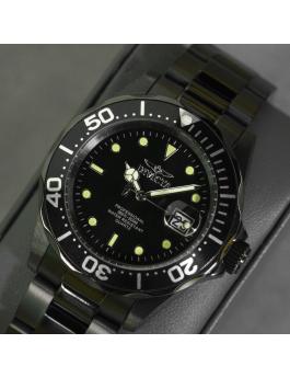 Invicta Pro Diver 49913 Relógio Masculino - Movimento de Quartzo - Aço Inoxidável com Mostrador Preto - 40 mm