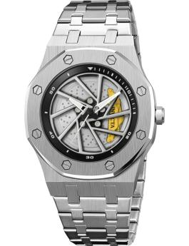 Invicta Speedway 69487 Reloj para Hombre - Movimiento de Cuarzo - Metal con Esfera Negra - 42 mm
