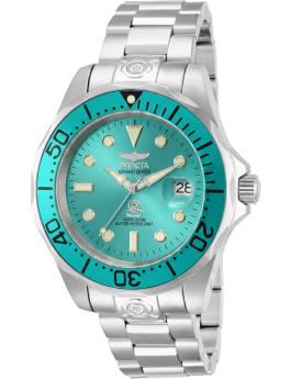 Invicta Grand Diver 49916 Men's Watch - Automatic Movement - Stainless Steel with Blue Dial - 47 mm