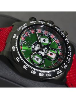 Invicta Speedway 50518 Men's Watch - Quartz Movement - Stainless Steel with Green Dial - 40 mm