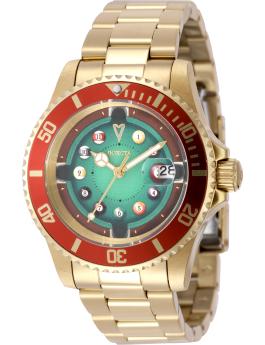 Invicta Pro Diver 50522 Relógio Masculino - Movimento Quartz - Aço Inoxidável com Mostrador Verde - 40 mm