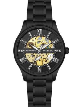 Invicta Objet D Art 69505 Orologio da Uomo - Movimento Automatico - Acciaio Inossidabile con Quadrante Nero - 40 mm