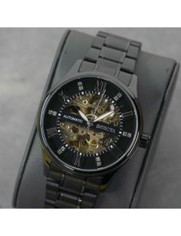 Invicta Objet D Art 69505 Orologio da Uomo - Movimento Automatico - Acciaio Inossidabile con Quadrante Nero - 40 mm