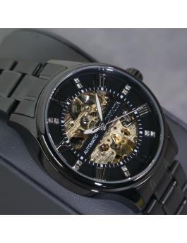 Invicta Objet D Art 69505 Orologio da Uomo - Movimento Automatico - Acciaio Inossidabile con Quadrante Nero - 40 mm