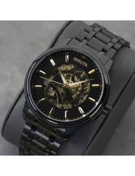 Invicta Objet D Art 69506 Orologio da Uomo - Movimento Automatico - Acciaio Inossidabile con Quadrante Nero - 43 mm