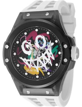 Invicta Sea Base - Rogue 50004 Relógio Masculino - Movimento Quartz - Plástico com Mostrador Preto - 45 mm