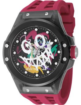 Invicta Sea Base - Rogue 50007 Relógio Masculino - Movimento Quartz - Plástico com Mostrador Preto - 45 mm