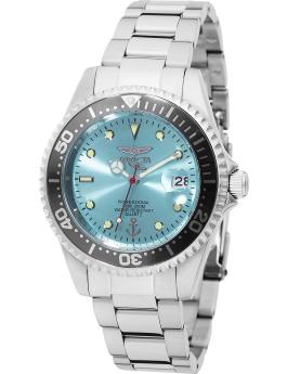 Invicta OCEAN VOYAGE 50145 Herrklocka - Quartz Rör - Rostfritt Stål med Blå Urskiva - 37 mm