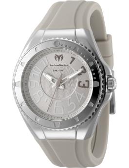 TechnoMarine Lusso Mare TM-225039 Reloj de Mujer - Movimiento de Cuarzo - Acero Inoxidable con Esfera Gris - 38 mm