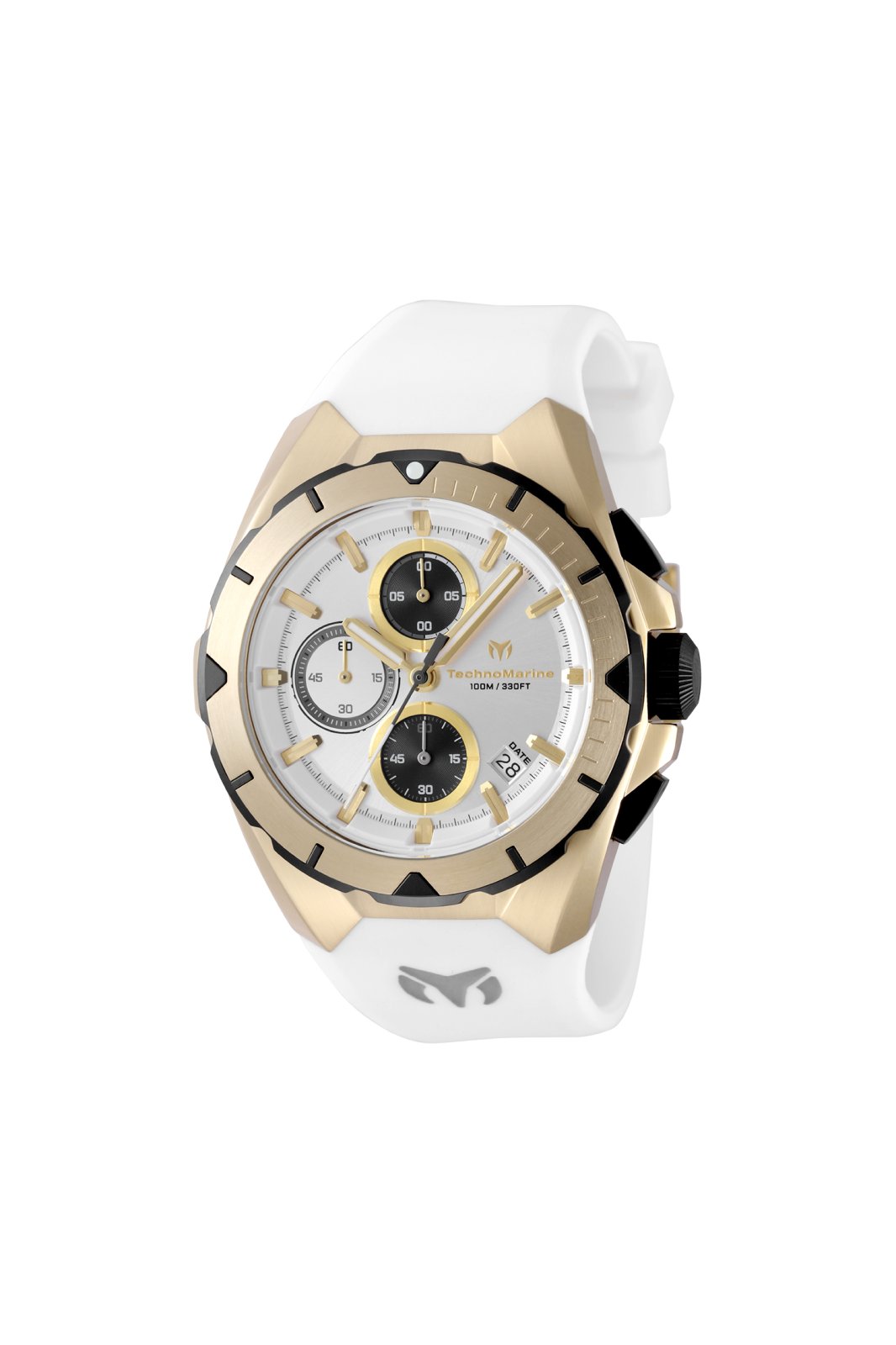 TechnoMarine OCEAN TM-318141 Men's Watch - Quartz Movement - Stainless Steel with Silver Dial - 41 mm