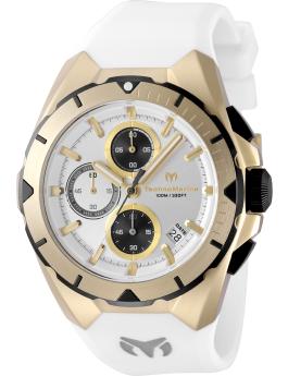 TechnoMarine OCEAN TM-318141 Men's Watch - Quartz Movement - Stainless Steel with Silver Dial - 41 mm