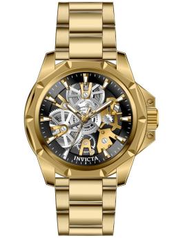 Invicta Objet D Art 50380 Relógio Masculino - Movimento de Quartzo - Aço Inoxidável com Mostrador Preto - 44 mm