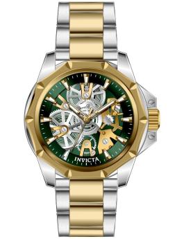 Invicta Objet D Art 50381 Relógio Masculino - Movimento de Quartzo - Aço Inoxidável com Mostrador Verde - 44 mm