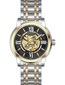 Invicta Objet D Art 69131 Orologio da Uomo - Movimento Automatico - Acciaio Inossidabile con Quadrante Nero - 41 mm