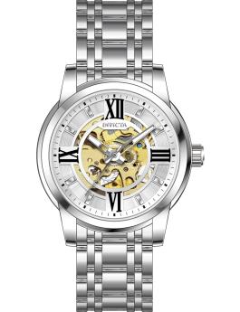 Invicta Objet D Art 69133 Orologio da Uomo - Movimento Automatico - Acciaio Inossidabile con Quadrante Argento - 41 mm