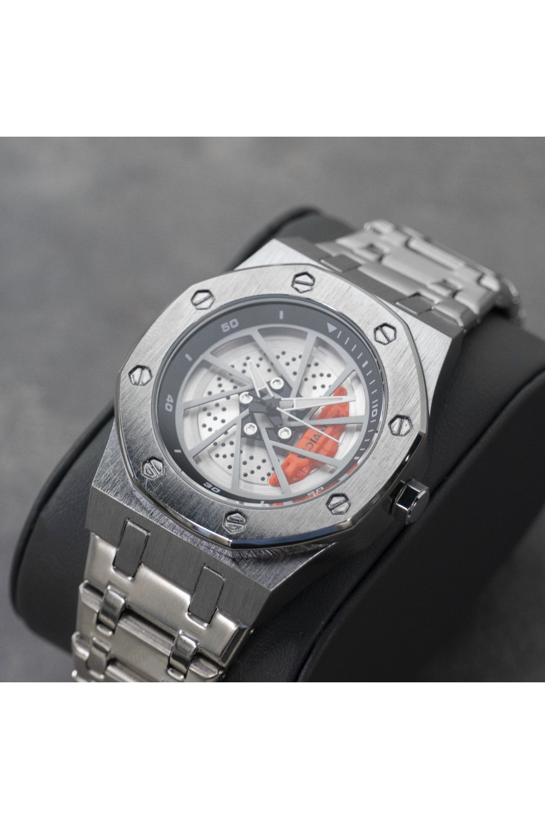 Invicta Speedway 69484 Men's Watch - Quartz Movement - Stainless Steel with Black Dial - 42 mm