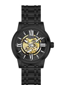 Invicta Objet D Art 69507 Orologio da Uomo - Movimento Automatico - Acciaio Inossidabile con Quadrante Nero - 41 mm