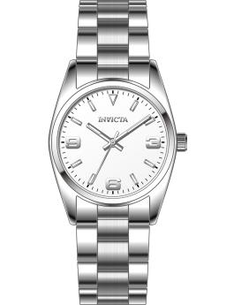 Invicta Celestial 69181 Orologio da Uomo - Movimento al Quarzo - Acciaio Inossidabile con Quadrante Argento - 35 mm