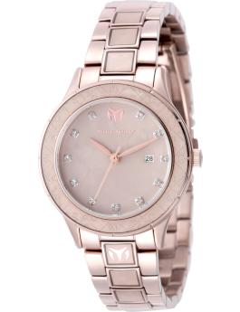 TechnoMarine Sea TM-725060 Women's Watch - Quartz Movement - Stainless Steel with Brown Dial - 33 mm