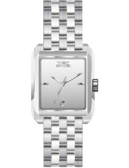 Invicta OCEAN VOYAGE 49977 Dámské Hodinky - Quartz Hnutí - Nerezová Ocel se Stříbrným Ciferníkem - 25 mm