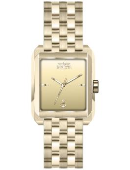 Invicta OCEAN VOYAGE 49978 Dameur - Quartz Ur - Rustfrit Stål med Guld Zifferblad - 25 mm
