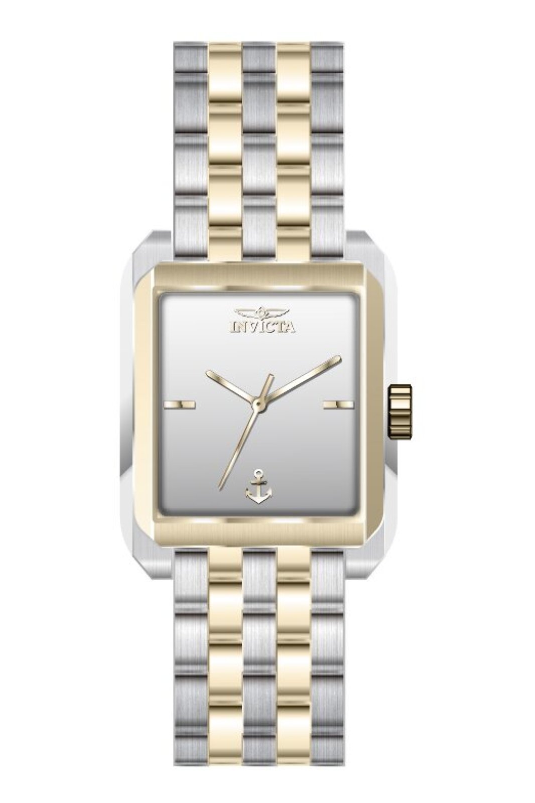 Invicta OCEAN VOYAGE 49979 Dameur - Quartz Urværk - Rustfrit Stål med Sølvskive - 25 mm