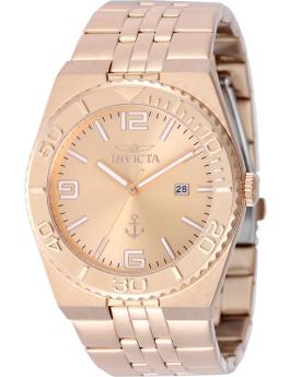 Invicta OCEAN VOYAGE 50157 Herreur - Quartz Urværk - Rustfrit Stål med Roséguld Zifferblad - 43 mm